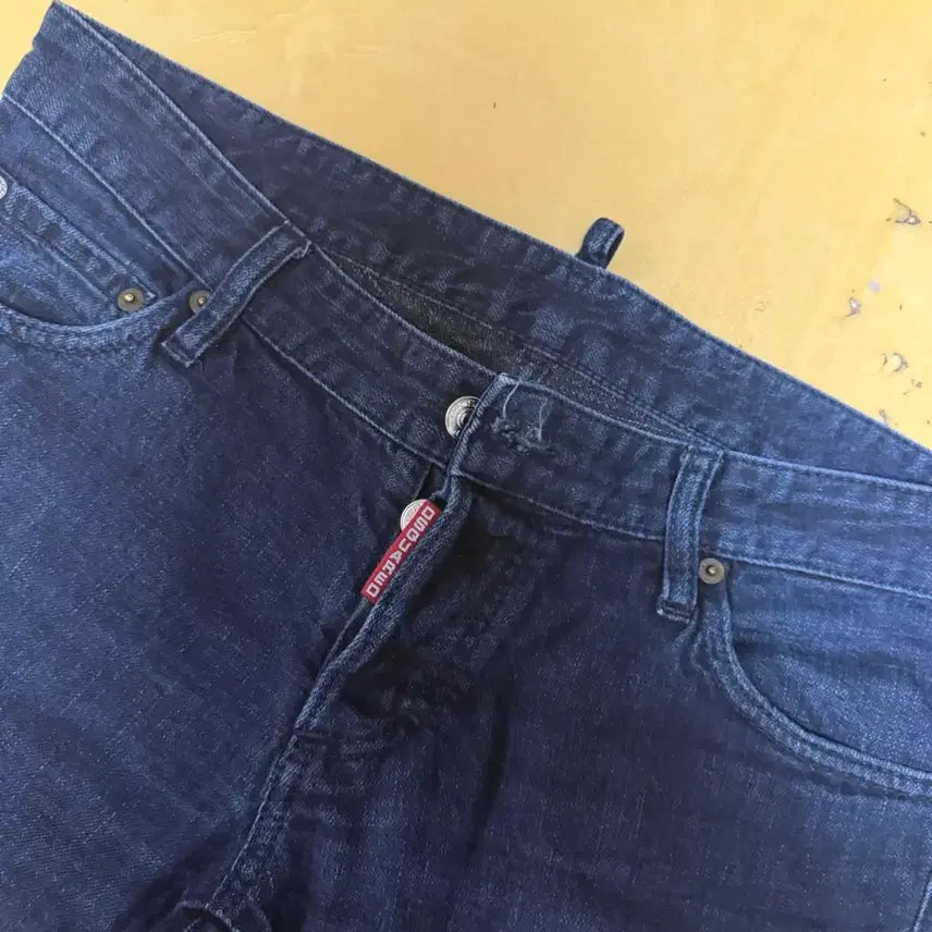[BUNJANG] Dsquared2 Deep Denim Straight Jeans / 디스퀘어드2 딥데님 일자 팬츠 32 바지