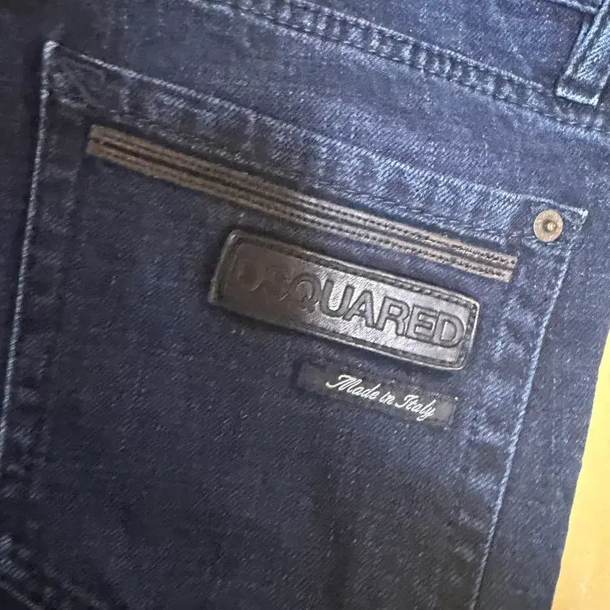 [BUNJANG] Dsquared2 Deep Denim Straight Jeans / 디스퀘어드2 딥데님 일자 팬츠 32 바지