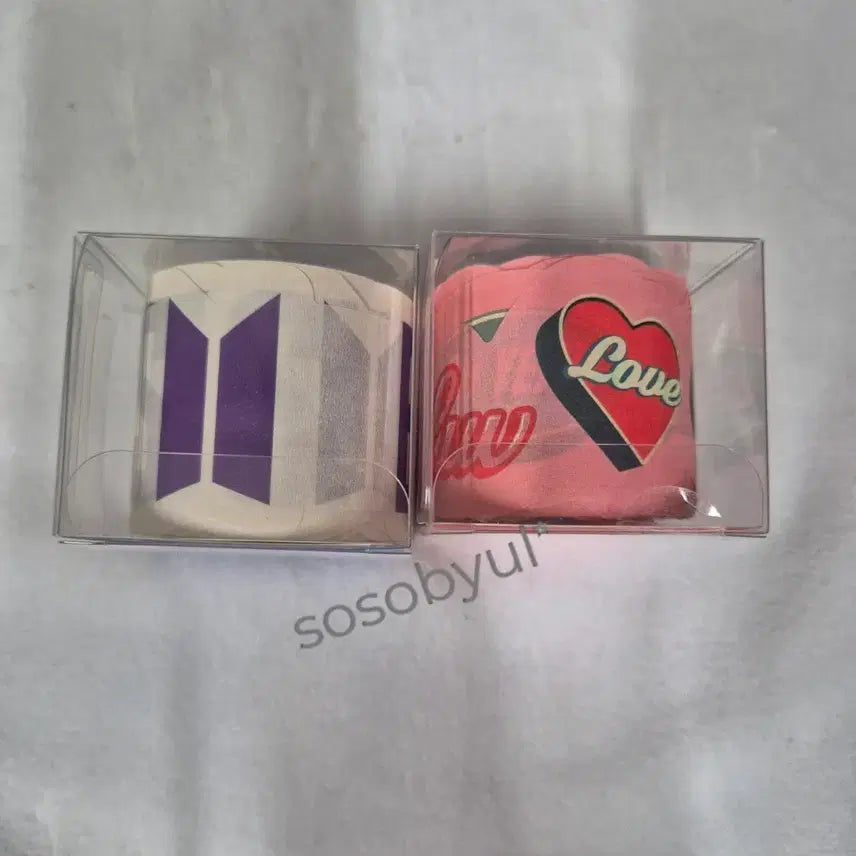 [BUNJANG] BTS Masking Tape Set / (미개봉)BTS 마스킹테이프 2종 세트