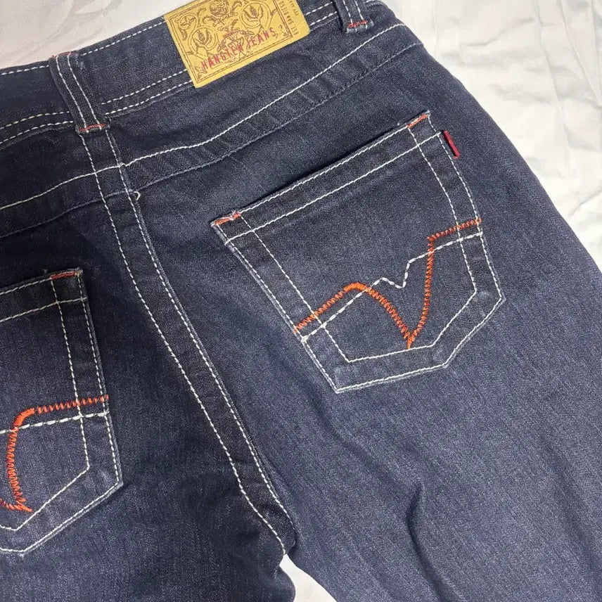 [BUNJANG] HANG TEN Dark Indigo Bootcut Denim Jeans / 행텐(HANG TEN) 다크인디고 부츠컷 데님
