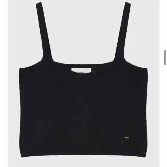 [BUNJANG] Roiel Sleeveless Knit Top - Black / (새상품) 로에일 슬리브리스 니트 탑 - 블랙