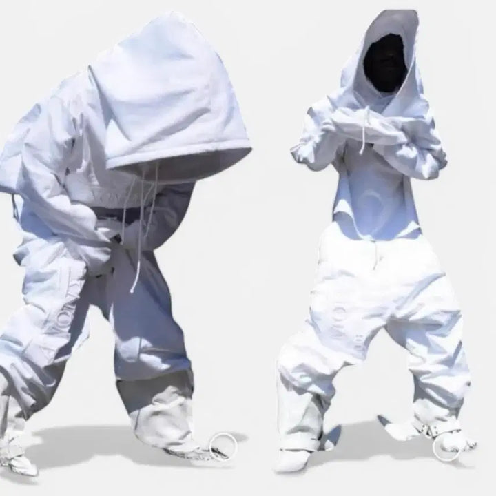 [BUNJANG] Anonymous Club White Sweatpants (Size S) / [오늘만 이 가격] 어나니머스 클럽 화이트 스웨트 팬츠 [S]