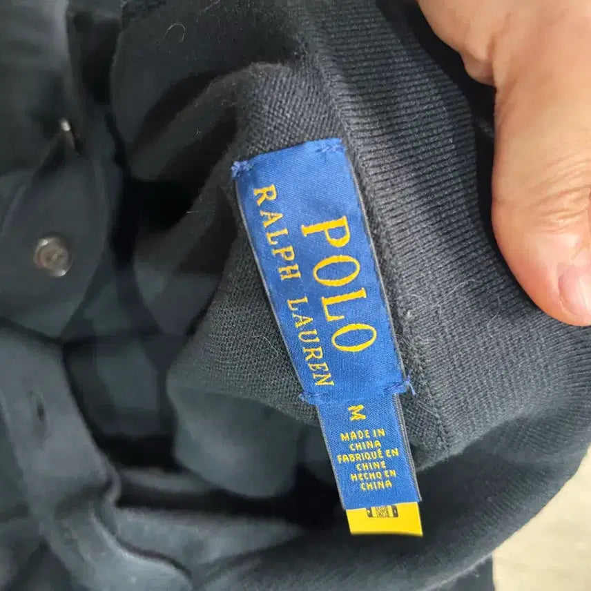 [SOLD OUT] 폴로 랄프로렌 카라넥 니트 블랙 M