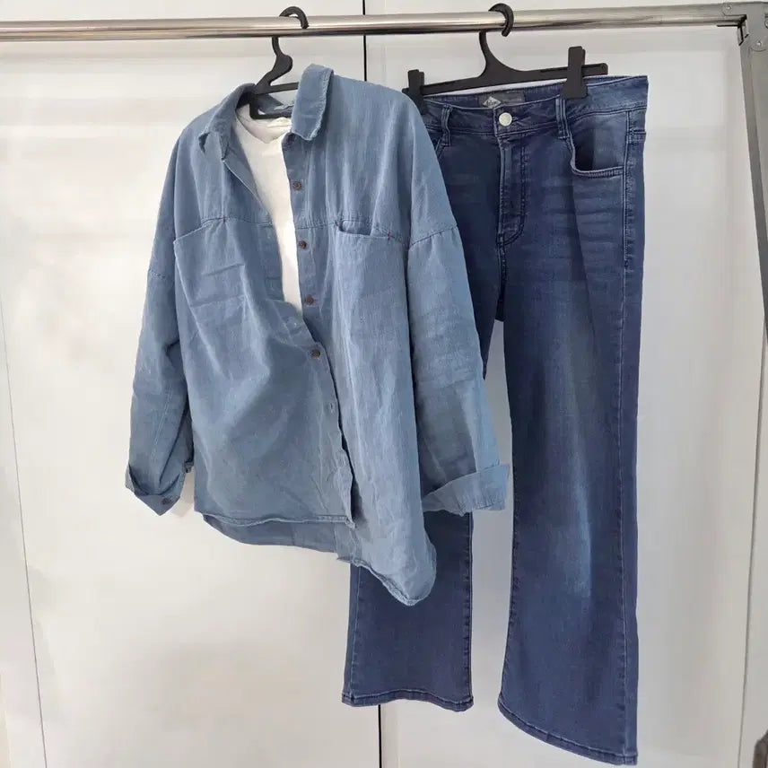 [BUNJANG] Denim Shirt / 데님셔츠