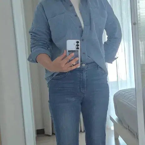 [BUNJANG] Denim Shirt / 데님셔츠