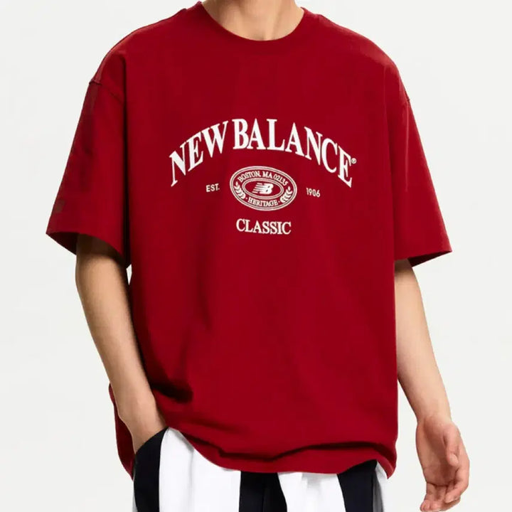 [SOLD OUT] 뉴발란스 클래식 반팔티 L(100) 레드