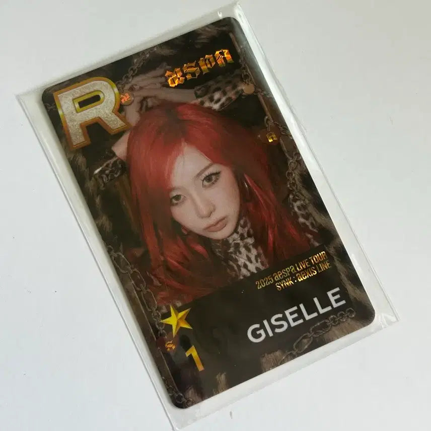 [BUNJANG] aespa Giselle 2023 SYNK : HYPER LINE Photocard (Superstar) / 에스파 지젤 2023 SYNK : HYPER LINE 포카 슈스엠