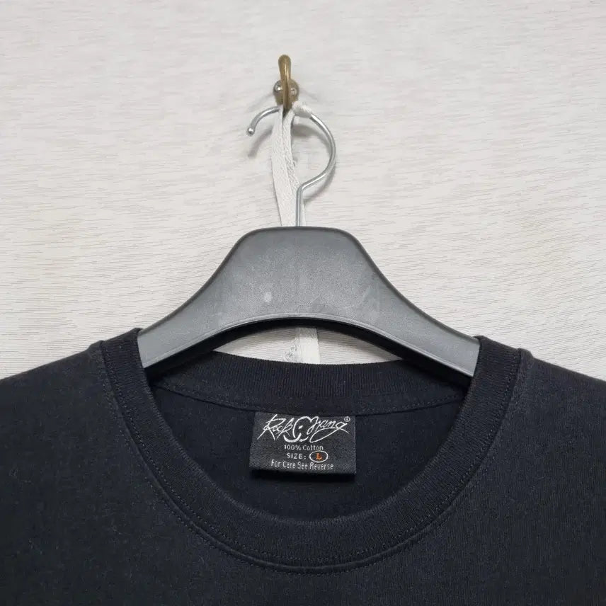 [BUNJANG] Rockchang Bulldog Print T-shirt (Men&