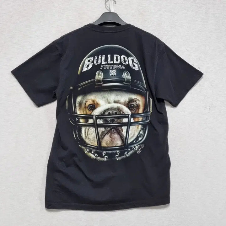 [BUNJANG] Rockchang Bulldog Print T-shirt (Men&