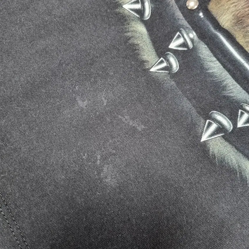[BUNJANG] Rockchang Bulldog Print T-shirt (Men&