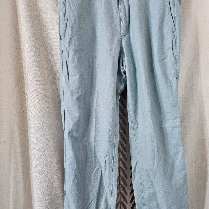 [SOLD OUT] 갭 하늘색 린넨 바지 32