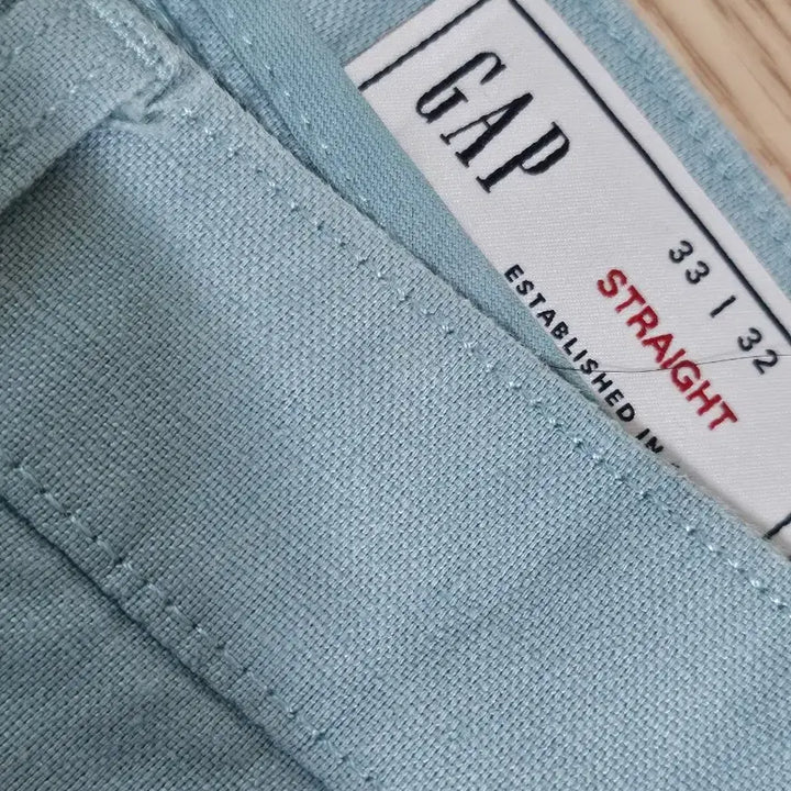 [SOLD OUT] 갭 하늘색 린넨 바지 32