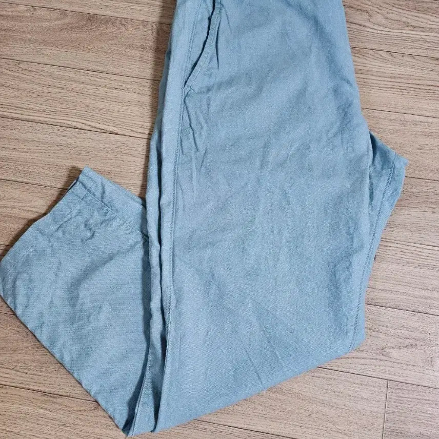 [SOLD OUT] 갭 하늘색 린넨 바지 32