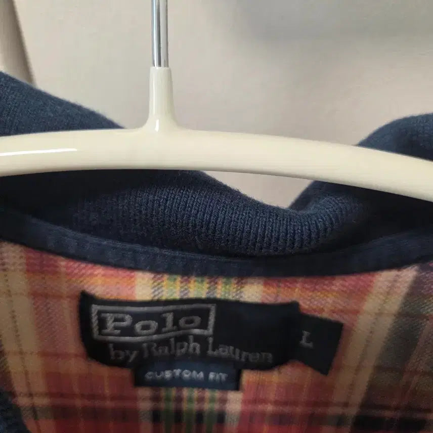 [BUNJANG] Polo Ralph Lauren Check Pattern Short-Sleeve Polo Shirt - Size L / 폴로 티셔츠 L