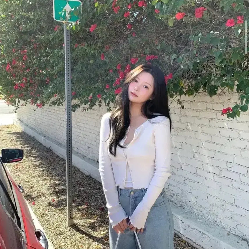 [SOLD OUT] livour 리브아워 pale cardigan 페일 가디건 핑크