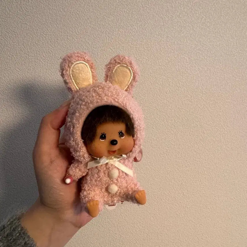 [BUNJANG] Monchhichi Bunny Keyring / 바니 몬치치 키링 새상품