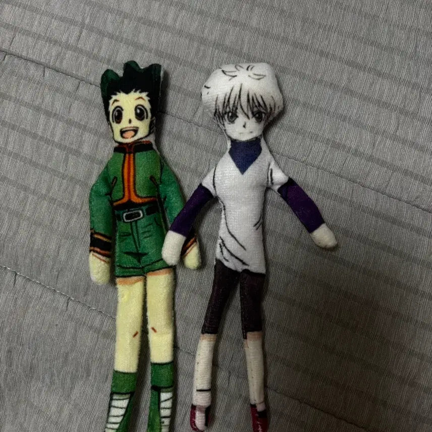 [BUNJANG] Hunter x Hunter Gon and Killua Action Figure Set / 헌터헌터 곤 키르아 철사인형 (15cm, 현물)