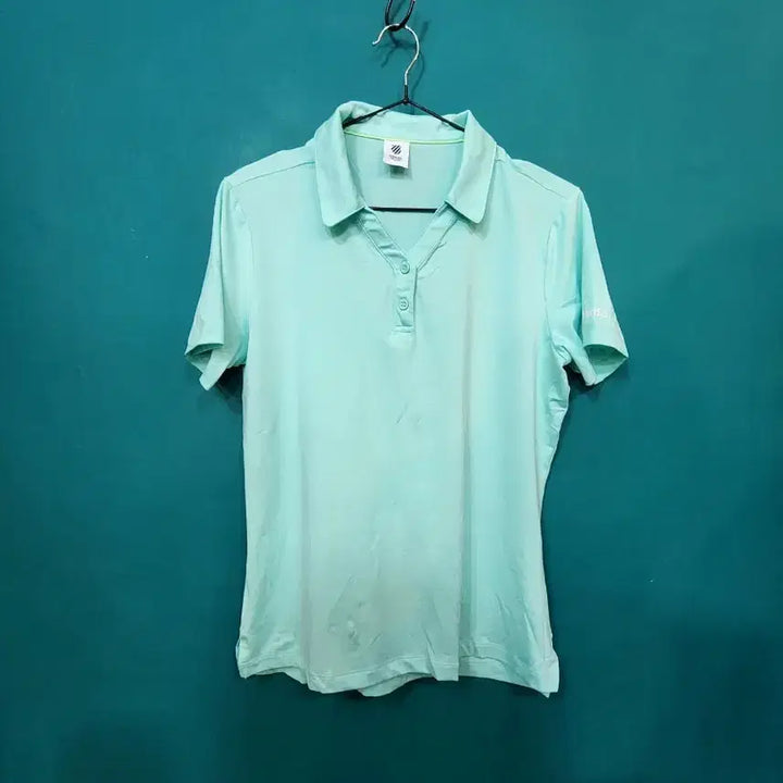 [BUNJANG] K-SWISS Mint Short-Sleeve Polo Shirt / K-SWISS 케이스위스 민트 반팔 폴로티