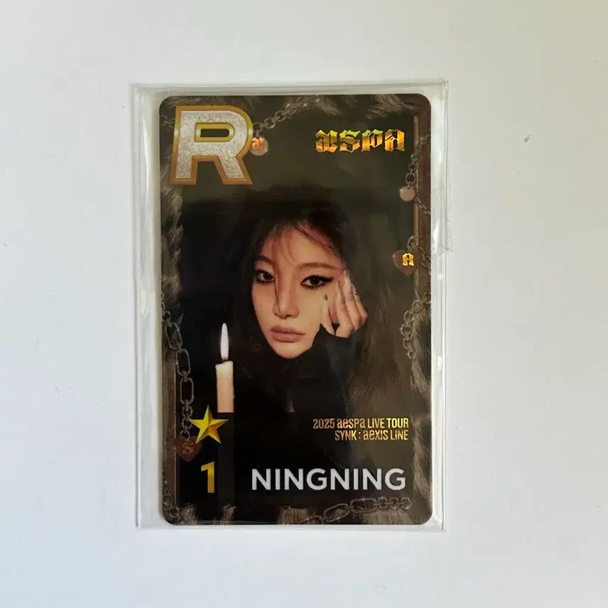 [SOLD OUT] aespa 닝닝 SYNK : aEXis 포토카드 슈스엠