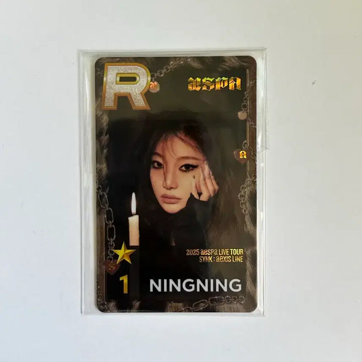 [SOLD OUT] aespa 닝닝 SYNK : aEXis 포토카드 슈스엠