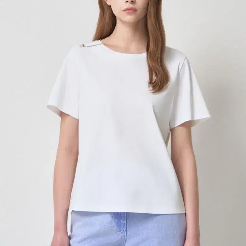 [SOLD OUT] 새상품) 한섬 마인 고급스러운 스카프 세트 티셔츠