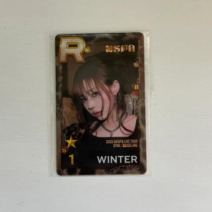 [SOLD OUT] 에스파 윈터 슈스엠 콘서트 포카