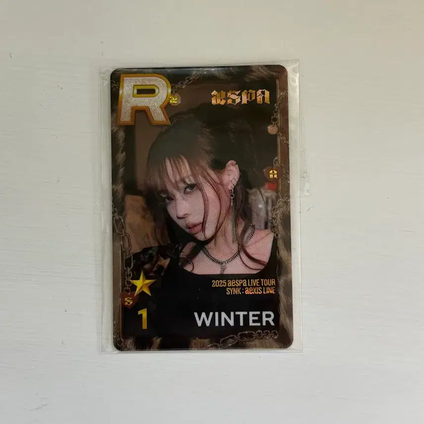 [BUNJANG] aespa Winter SuperStar Concert Photocard / 에스파 윈터 슈스엠 콘서트 포카