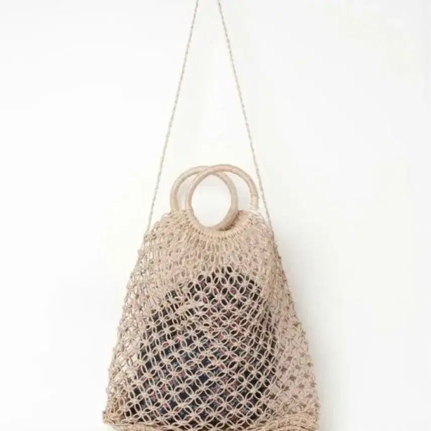 [BUNJANG] SOULEIADO Beige Cargo Shoulder Bag / SOULEIADO 솔레이아도 베이지 카고 숄더백