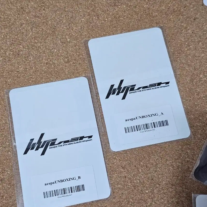 [BUNJANG] aespa Winter SM Unboxing Photocard Sealed / 에스파 윈터 슴스 언박씽 포카 미개봉