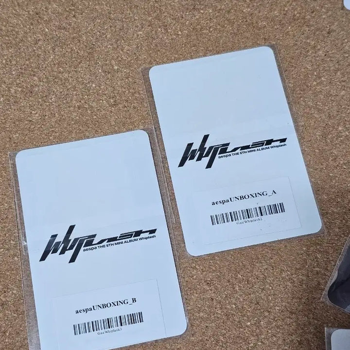 [BUNJANG] aespa Winter SM Unboxing Photocard Sealed / 에스파 윈터 슴스 언박씽 포카 미개봉