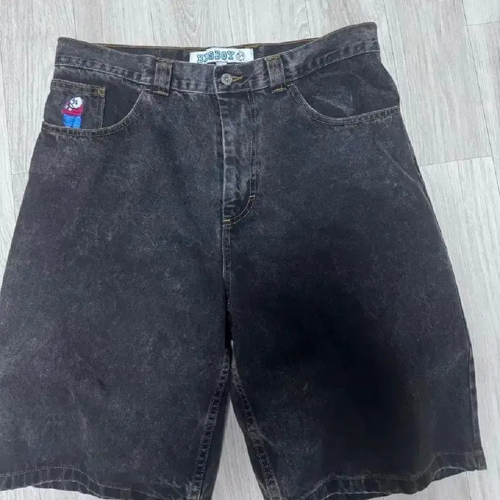 [BUNJANG] Polar Skate Co. Big Boy Jeans (Black, Initial Embroidery) / [L]폴라 스케이트 빅보이진 블랙 (초창기 자수 모델)