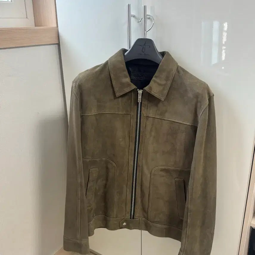 [BUNJANG] Noir Larmes Suede Jacket / 느와르 라르메스 스웨이드 카키브라운