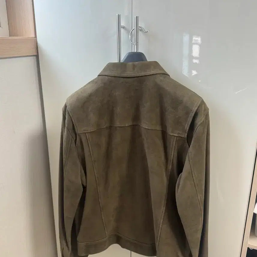 [BUNJANG] Noir Larmes Suede Jacket / 느와르 라르메스 스웨이드 카키브라운