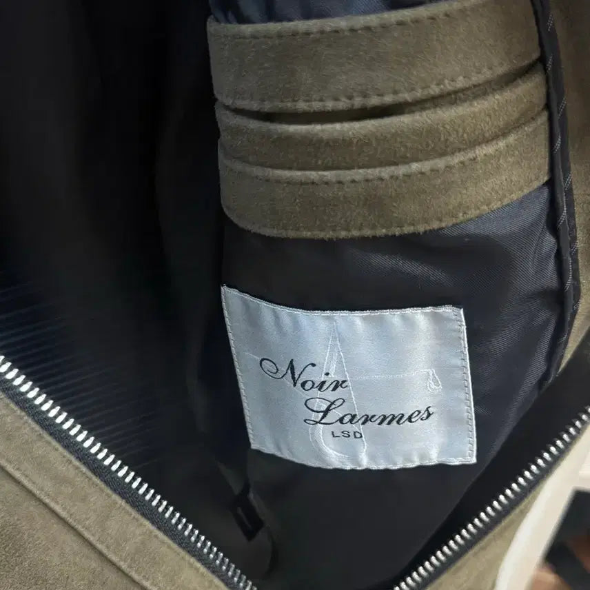 [BUNJANG] Noir Larmes Suede Jacket / 느와르 라르메스 스웨이드 카키브라운