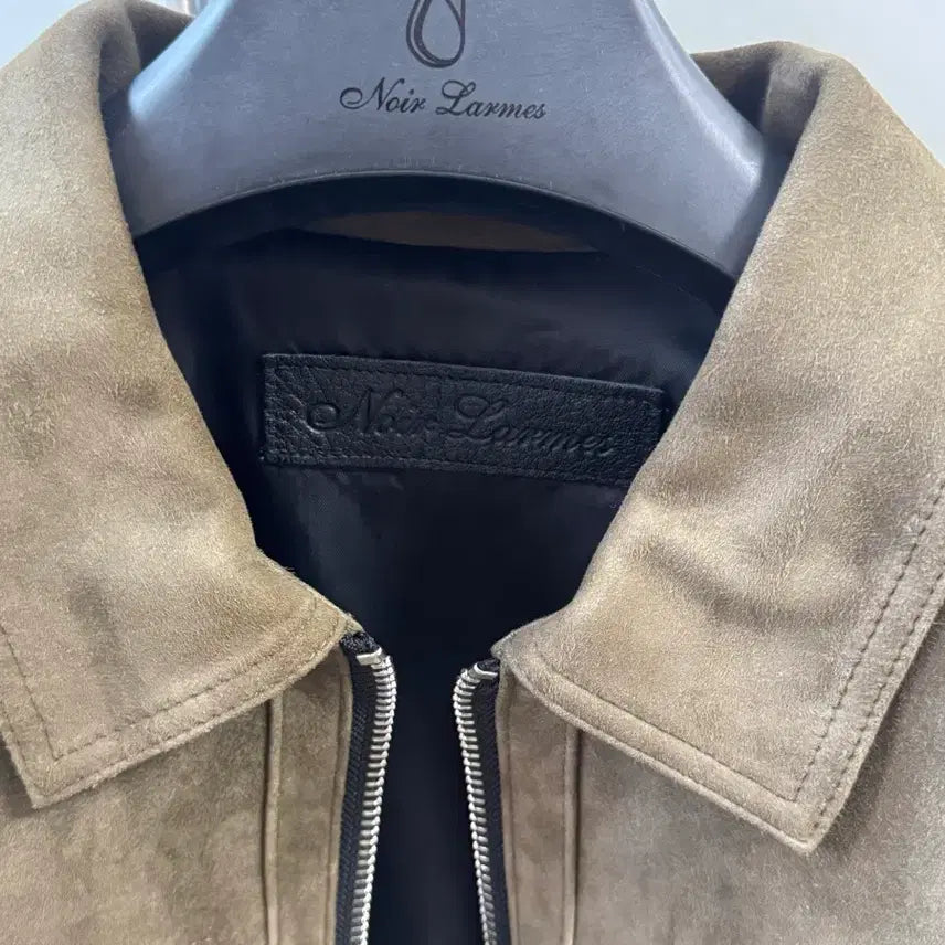 [BUNJANG] Noir Larmes Suede Jacket / 느와르 라르메스 스웨이드 카키브라운