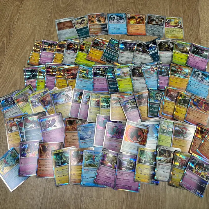 [BUNJANG] Pokemon R/Holo Cards Bundle Set (Japanese &amp; English Versions) / 포켓몬 R/홀로 카드 다수 일괄 판매 (일판+ 영어판)