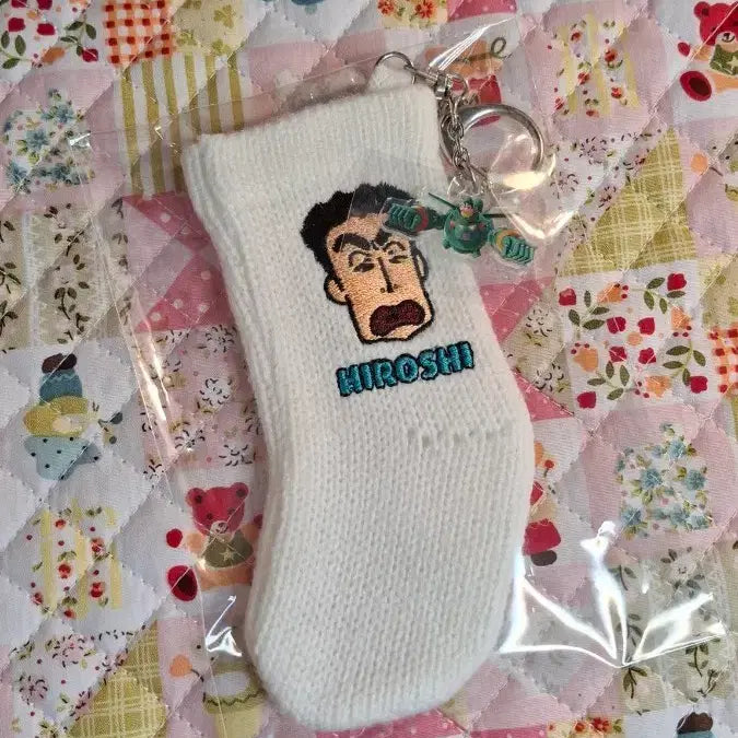 [SOLD OUT] 짱구는 못말려 아빠 신형만 양말 키링
