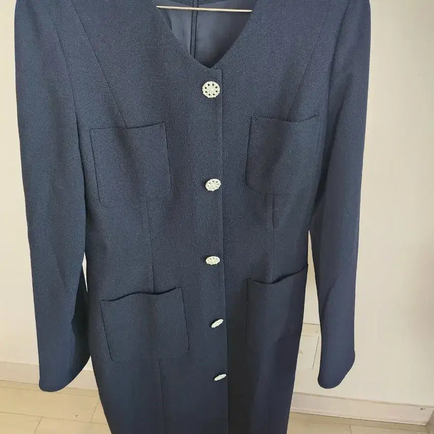 [BUNJANG] It MICHAA Collar Long Dress / 잇미샤 카라 정장 원피스