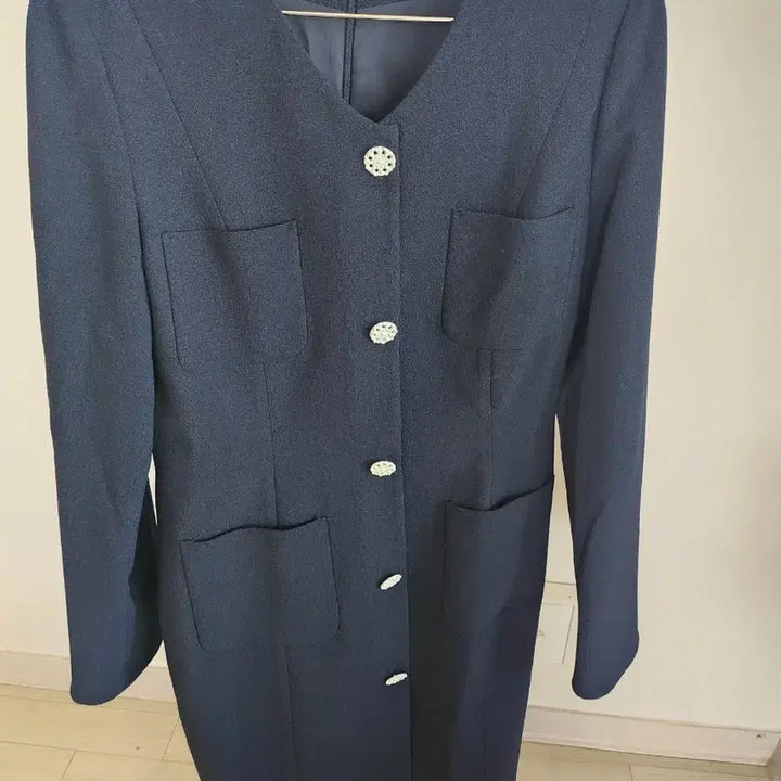 [BUNJANG] It MICHAA Collar Long Dress / 잇미샤 카라 정장 원피스