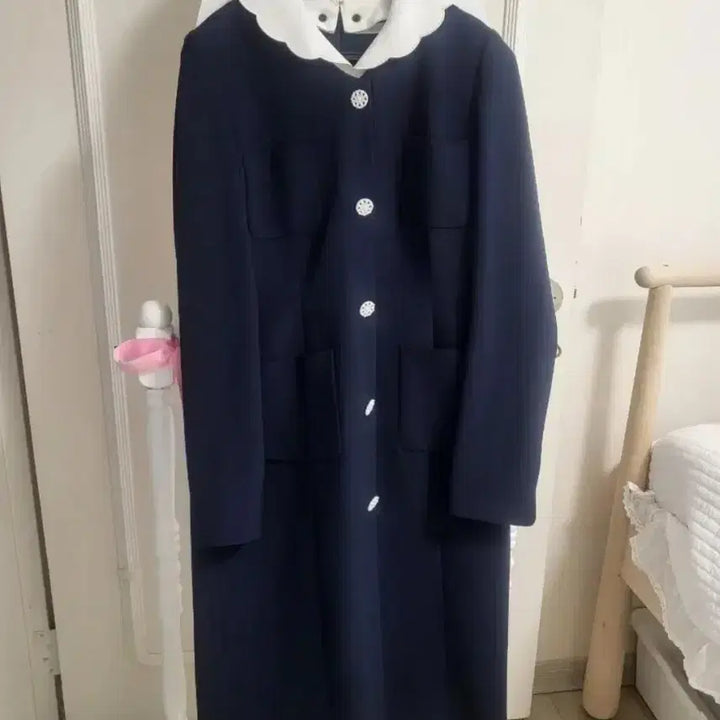 [BUNJANG] It MICHAA Collar Long Dress / 잇미샤 카라 정장 원피스