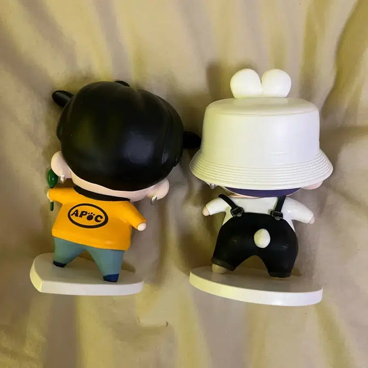 [BUNJANG] BTS Jungkook MOKKUMOKKU Kkukddooki Figure Set / 방탄소년단 BTS JK 정국 모꾸모꾸 꾹뚜기 피규어 2개 세트