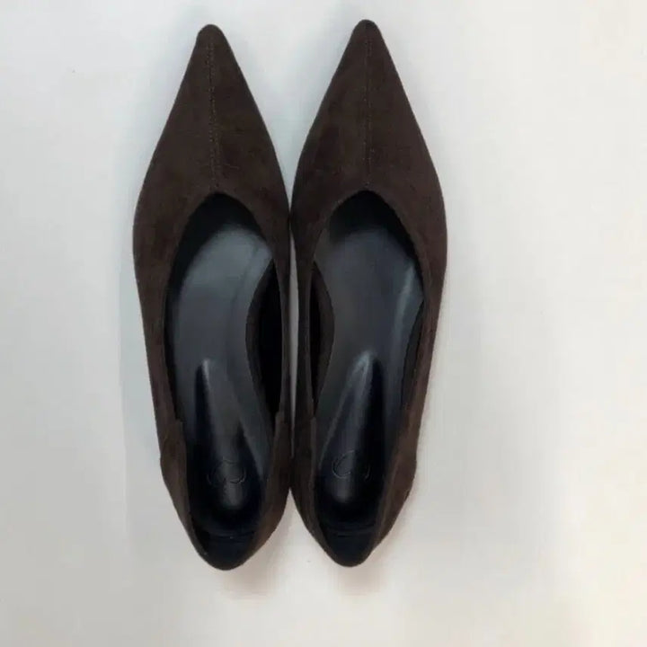 [BUNJANG] Stiletto Flat Shoes / Brown 245 / 스틸레토 플랫슈즈/브라운 245