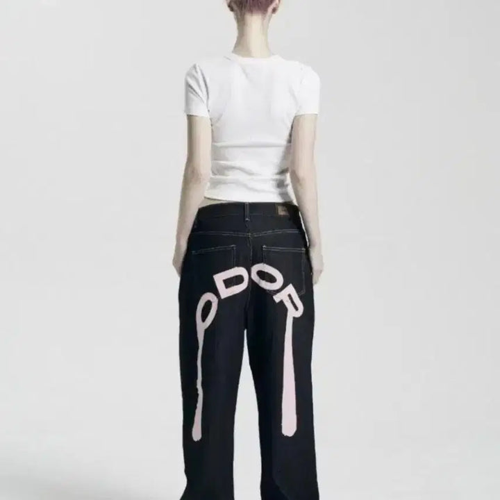 [BUNJANG] ODOR Pink Denim Pants Size 2 / ODOR 오도어 핑크 데님 팬츠 2사이즈 팝니다