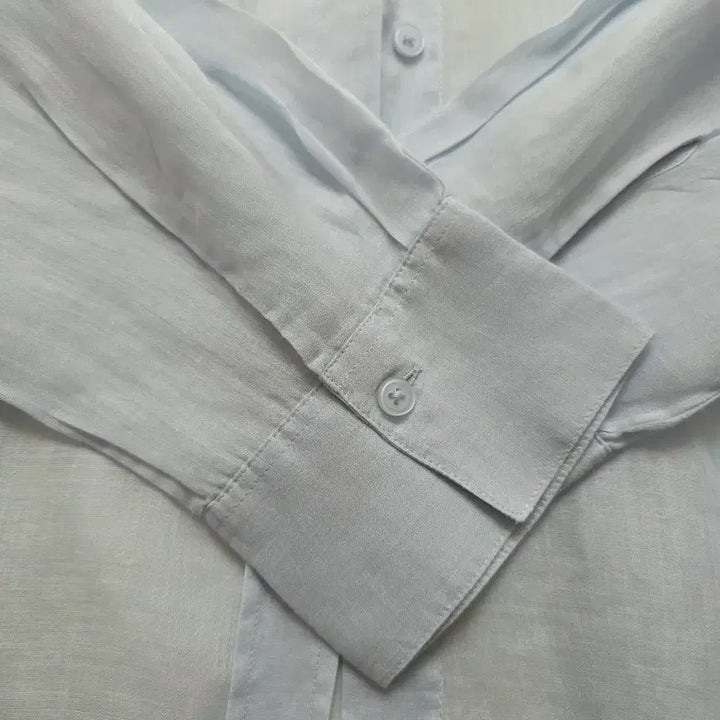 [SOLD OUT] Massimo Dutti 라미 셔츠 하늘색 L