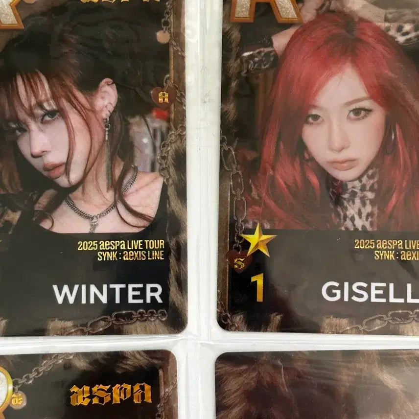 [SOLD OUT] 에스파 투어 포카 슈스엠 일괄
