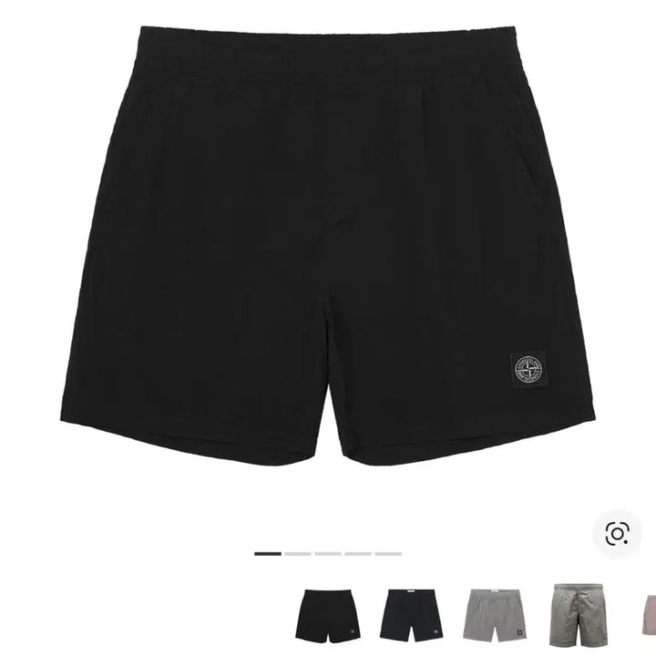 [BUNJANG] Stone Island Nylon Metal Shorts / [M] 스톤아일랜드 나일론메탈 블랙 반바지