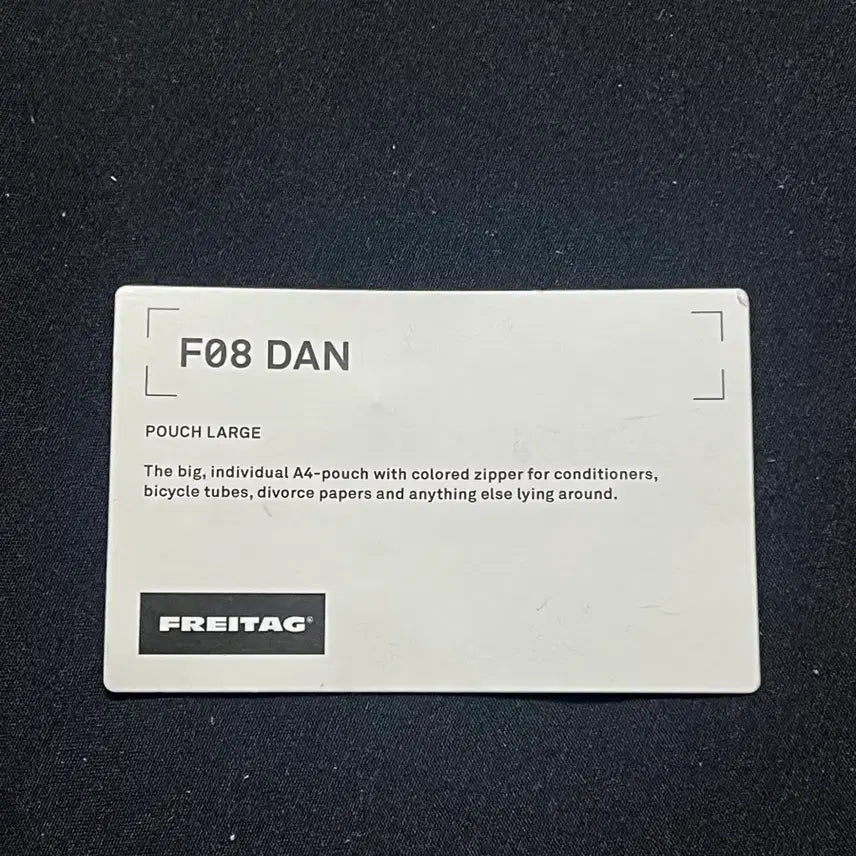 [SOLD OUT] 프라이탁 댄 F08 DAN 파우치