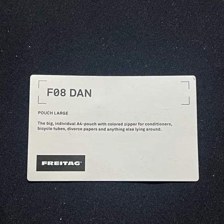[SOLD OUT] 프라이탁 댄 F08 DAN 파우치
