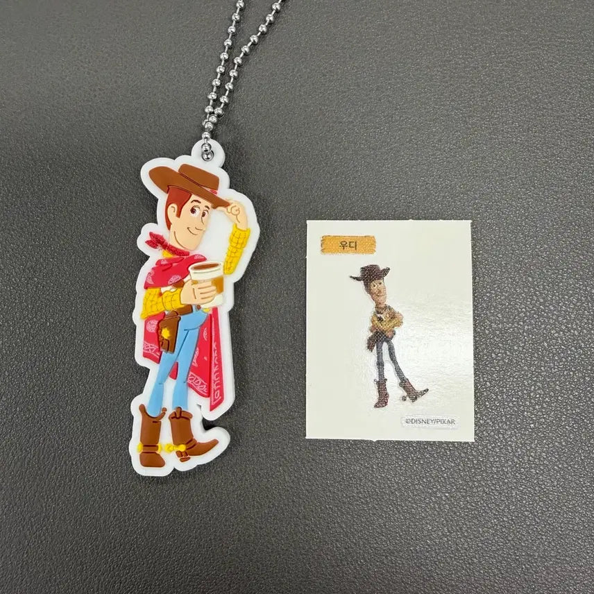 [BUNJANG] Starbucks Toy Story Woody Bundle Set / 스타벅스 토이스토리 우디 키링, 우디 띠부씰 일괄
