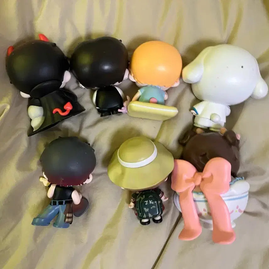 [BUNJANG] BTS Jungkook China Bar 7-Piece Figure Set + POB / 방탄소년단 BTS JK 정국 차이나바 7개 피규어 세트+특전